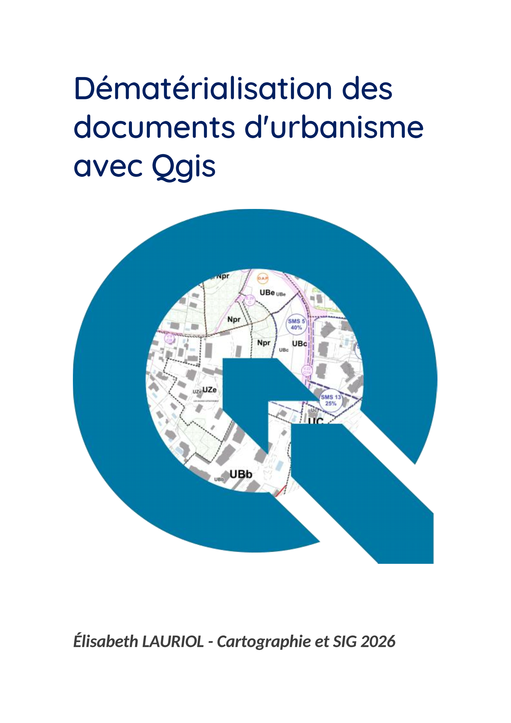 Dématérialisation des documents d'urbanisme avec Qgis